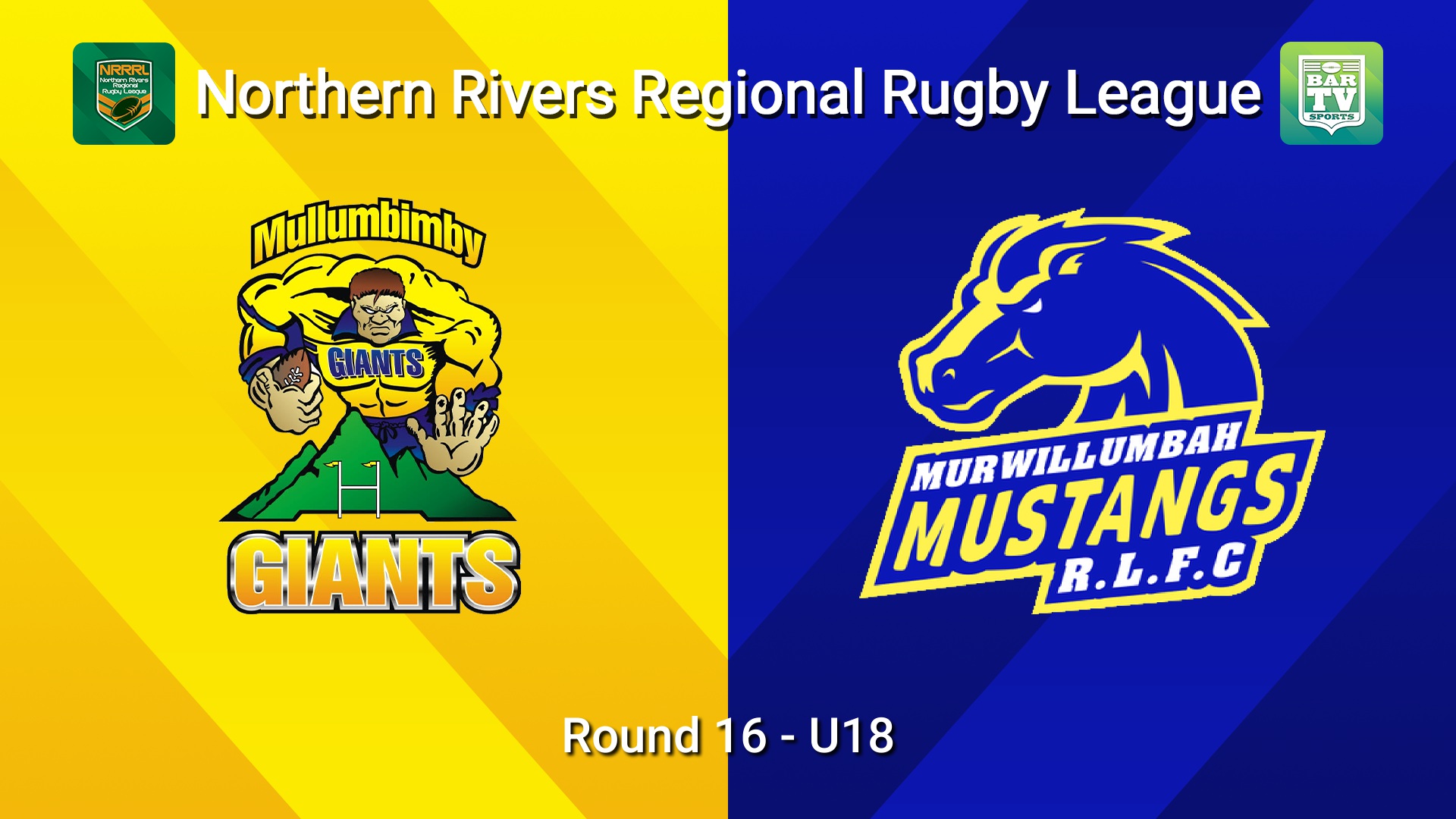 260816-video-Northern Rivers Round 16 - U18 - Mullumbimby Giants v Murwillumbah Mustangs Slate Image