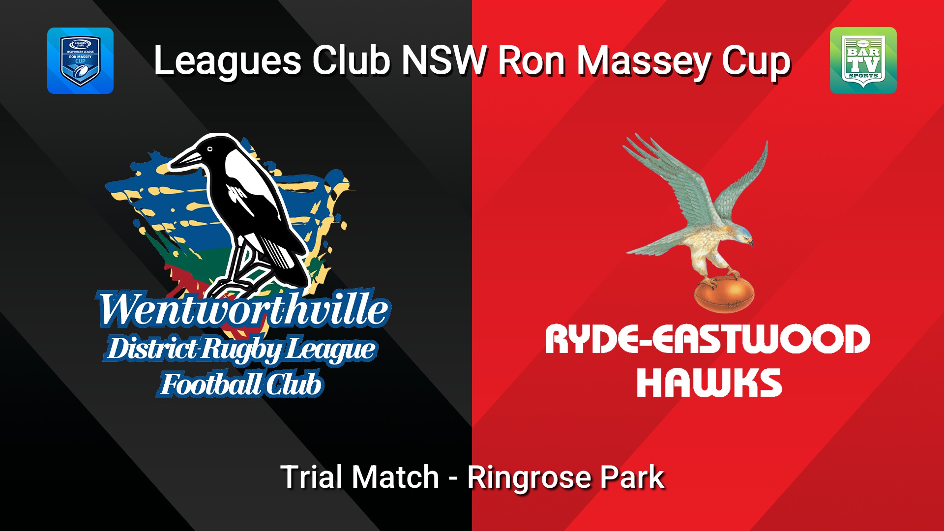 260307-video-Ron Massey Cup Trial Match - Wentworthville Magpies  v  Hawks Slate Image