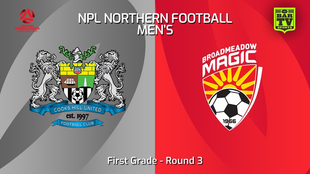 240309-NNSW NPLM Round 3 - Cooks Hill United FC v Broadmeadow Magic Minigame Slate Image