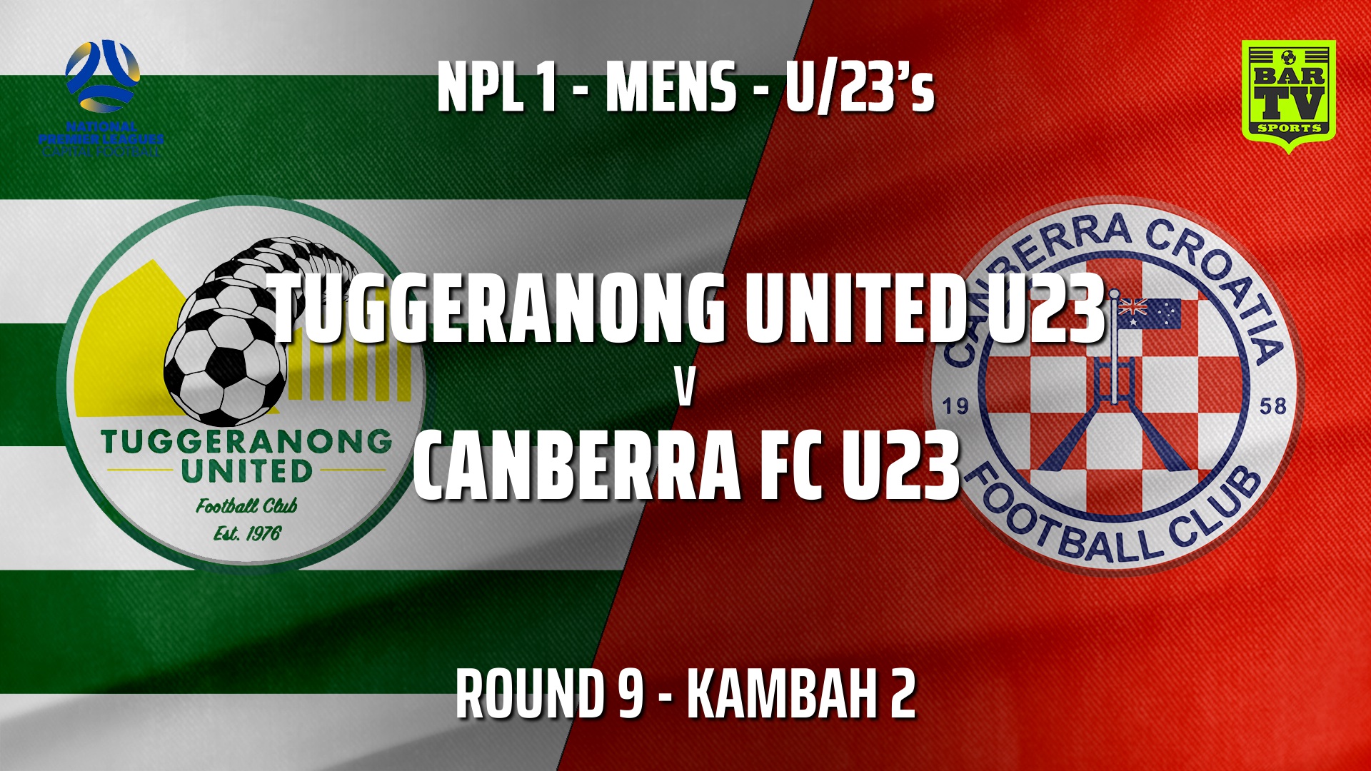 210613-Capital NPL U23 Round 9 - Tuggeranong United U23 v Canberra FC U23 Slate Image