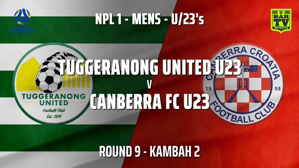 210613-Capital NPL U23 Round 9 - Tuggeranong United U23 v Canberra FC U23 Slate Image
