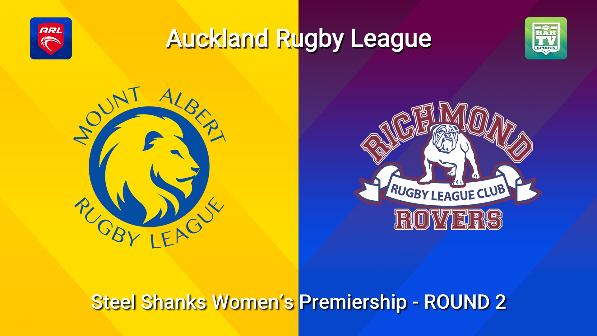 260502-video-Auckland RL ROUND 2 - Steel Shanks Women’s Premiership - Mt Albert Lions v Richmond Rovers Slate Image