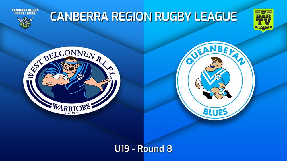 230603-Canberra Round 8 - U19 - West Belconnen Warriors v Queanbeyan Blues Slate Image