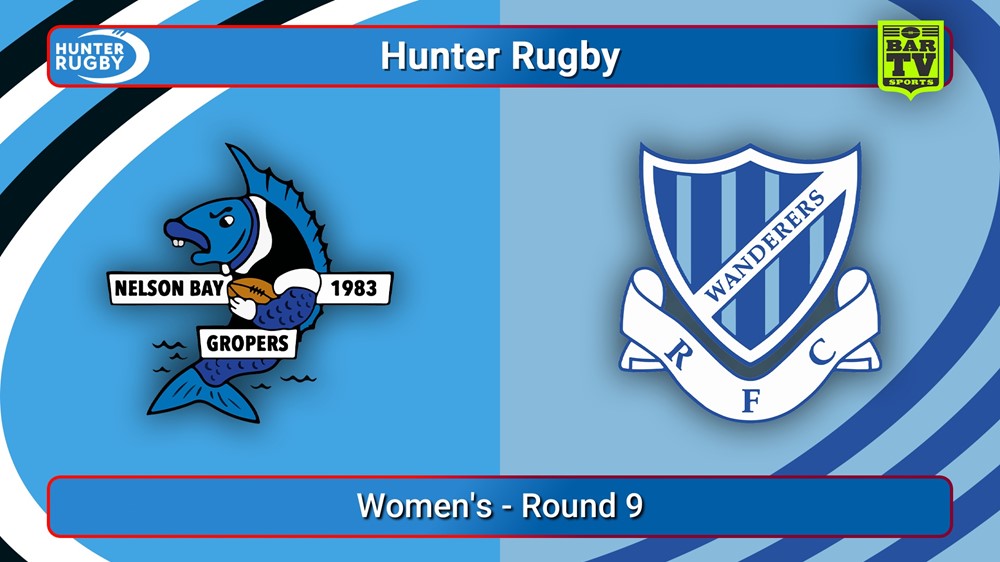 250628-video-Hunter Rugby Round 9 - Women's - Nelson Bay Gropers v Wanderers Slate Image