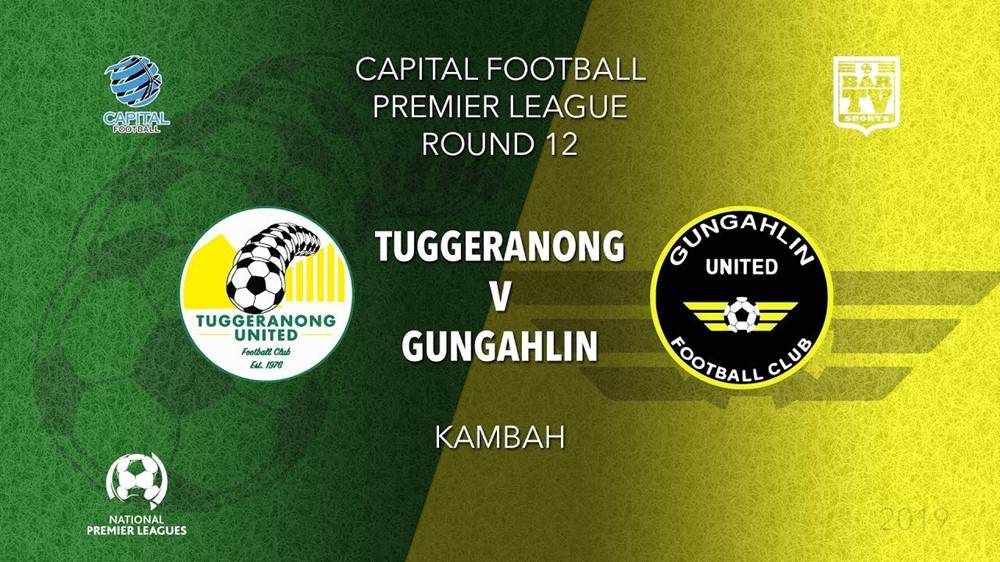 NPL Youth - Capital Round 12 - Tuggeranong United FC U20 v Gungahlin United FC U20 Slate Image