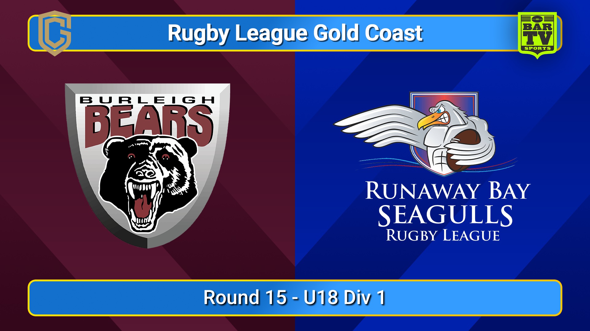 250809-video-Gold Coast Round 15 - U18 Div 1 - Burleigh v Runaway Bay Seagulls Minigame Slate Image