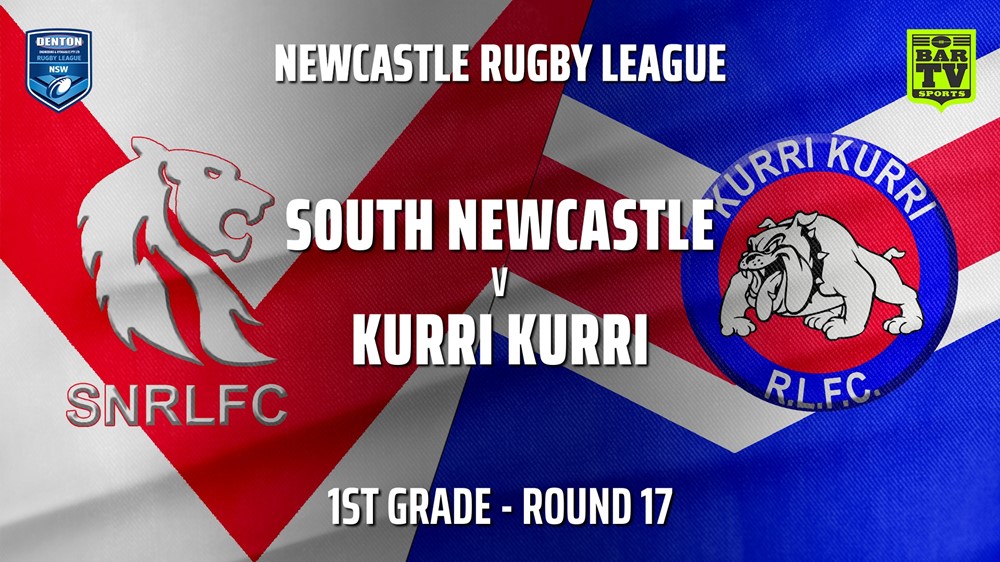 MINI GAME: Newcastle Round 17 - 1st Grade - South Newcastle v Kurri Kurri Bulldogs Slate Image