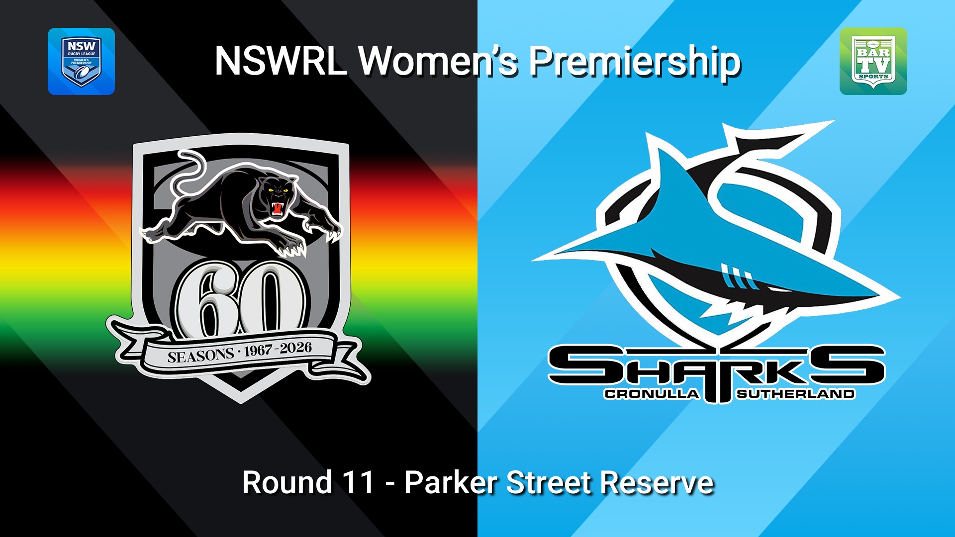 260829-video-NSW Women's Premiership Round 11 - Penrith Panthers v Cronulla-Sutherland Sharks Slate Image