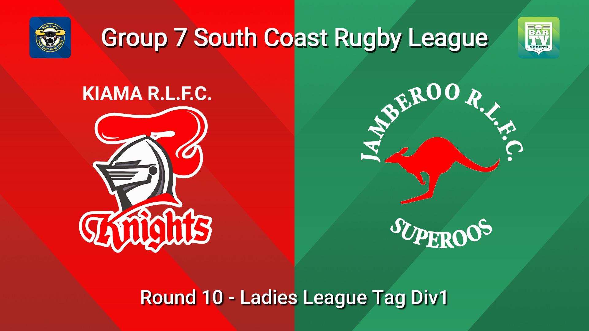 260712-video-South Coast Round 10 - Ladies League Tag Div1 - Kiama Knights v Jamberoo Superoos Slate Image
