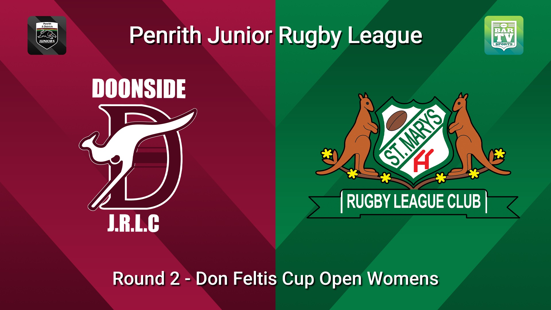 260419-video-Penrith & District Junior Rugby League Round 2 - Don Feltis Cup Open Womens - Doonside v St Marys Slate Image