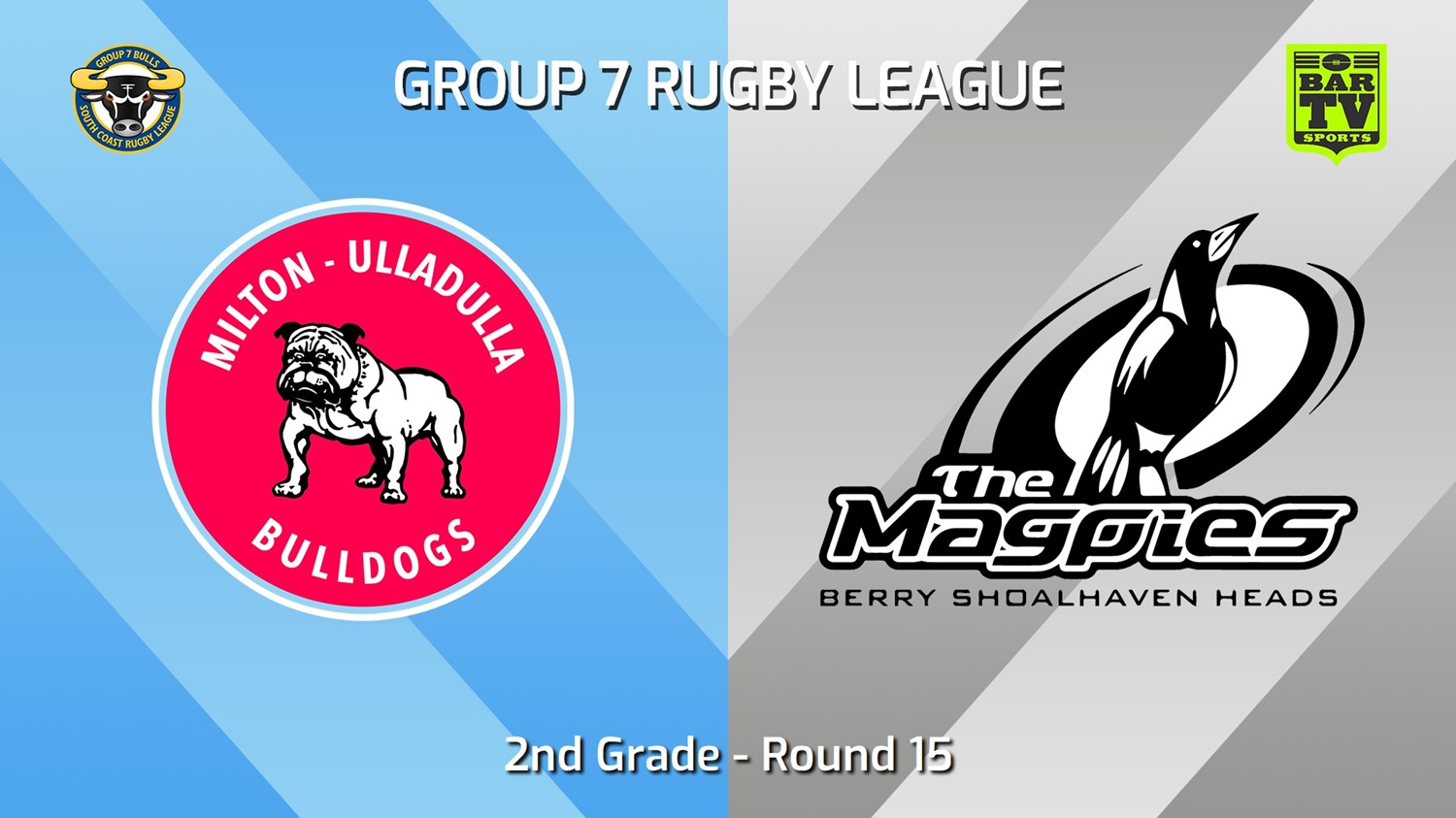 240728-video-South Coast Round 15 - 2nd Grade - Milton-Ulladulla Bulldogs v Berry-Shoalhaven Heads Magpies Slate Image