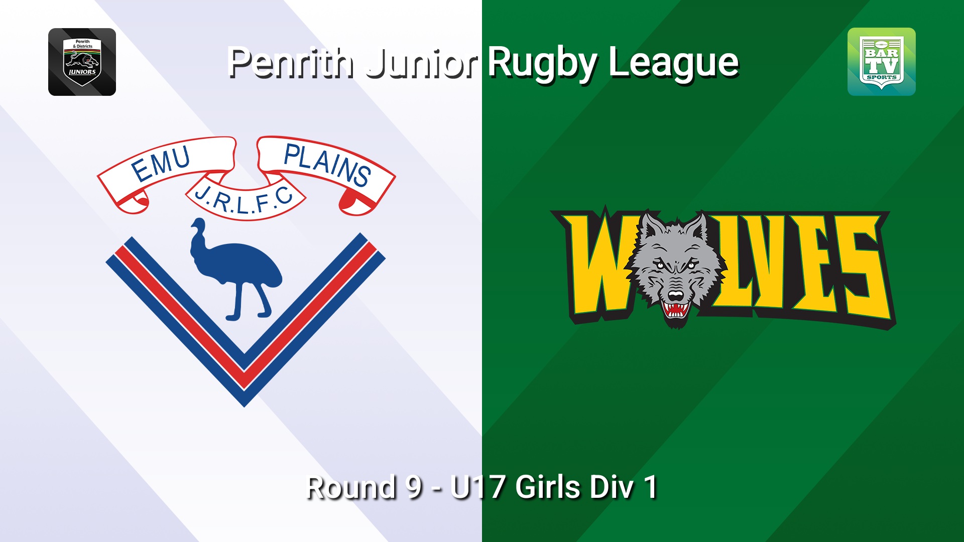 260627-video-Penrith & District Junior Rugby League Round 9 - U17 Girls Div 1 - Emu Plains v Windsor Wolves Slate Image