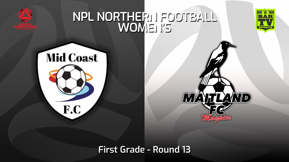 230603-NNSW NPLW Reserve Grade Round 13 - Mid Coast FC W v Maitland FC W Slate Image
