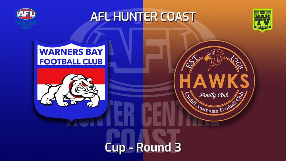 220425-AFL Hunter Central Coast Round 3 - Cup - Warners Bay Bulldogs v Cardiff Hawks Slate Image