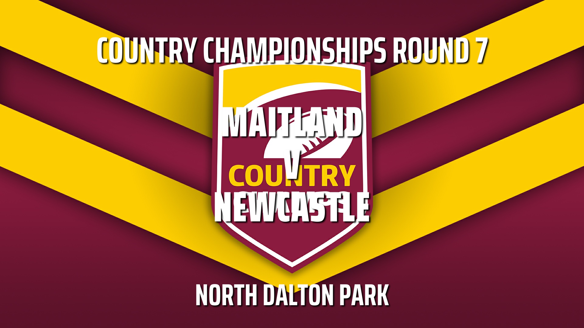 Country Championships Round 7 Men's Open Maitland Redbacks touch v