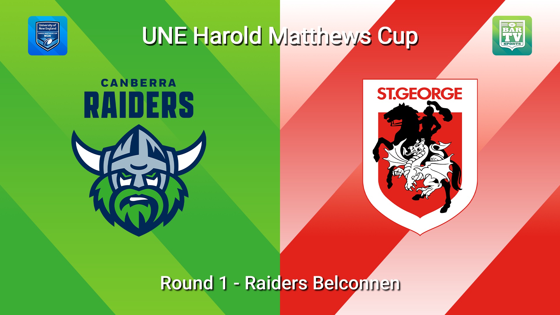 260207-video-UNE Harold Matthews Cup Round 1 - Canberra Raiders v St George Dragons Slate Image