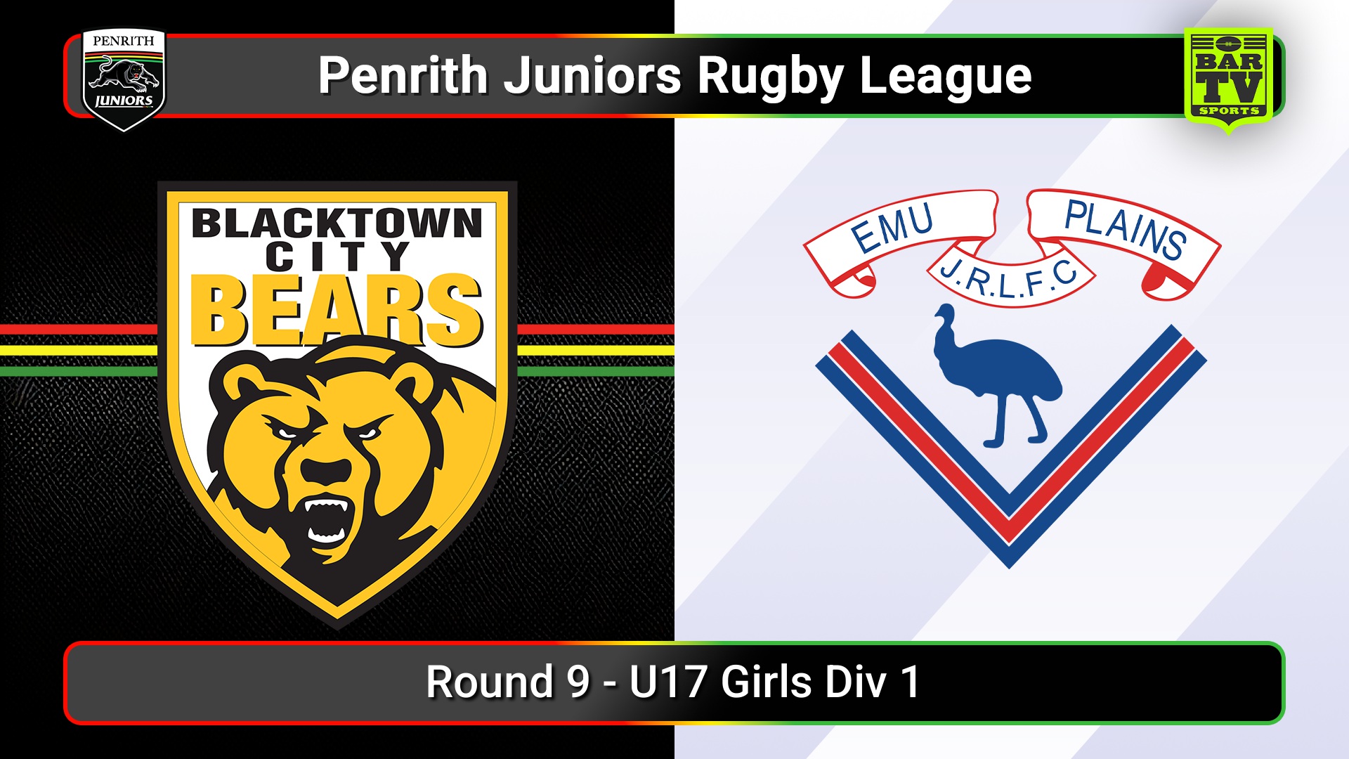250620-video-Penrith & District Junior Rugby League Round 9 - U17 Girls Div 1 - Blacktown City v Emu Plains Slate Image