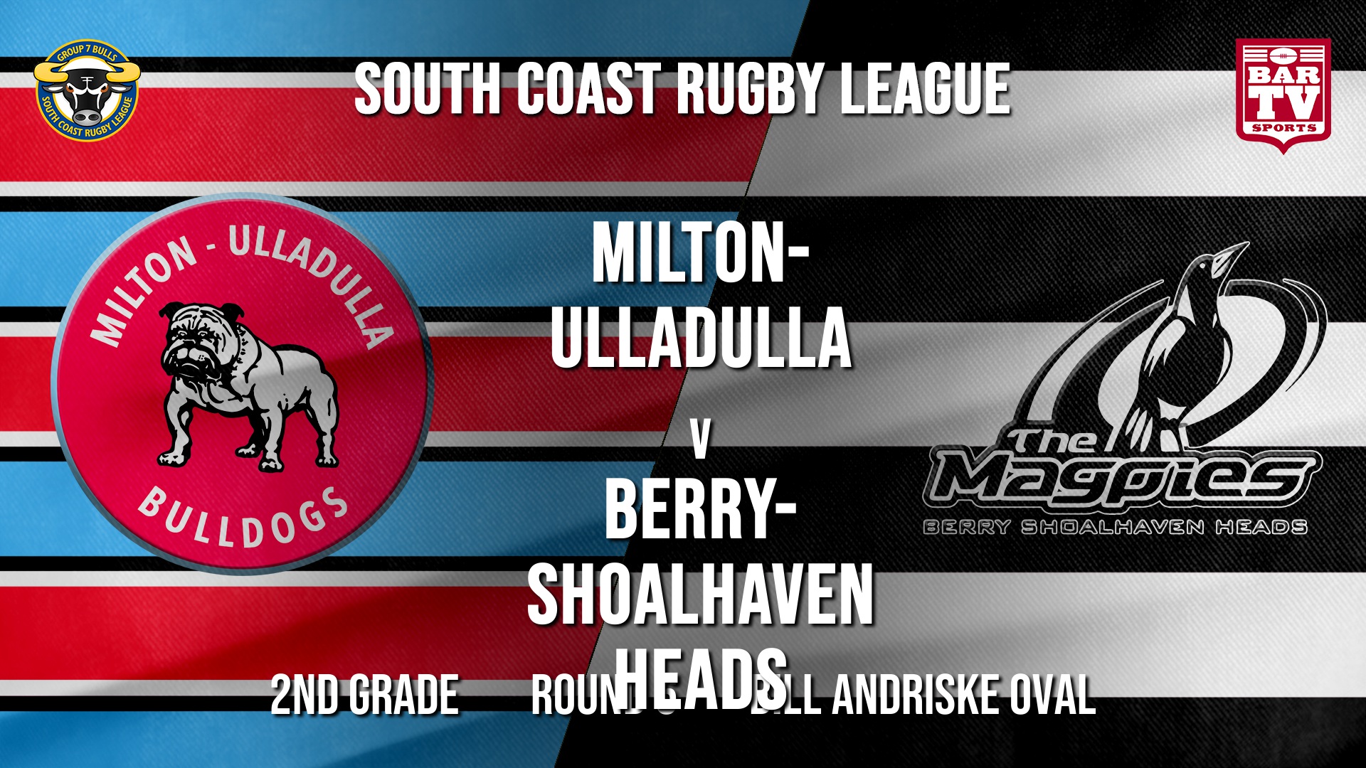 Group 7 RL Round 6 - 2nd Grade - Milton-Ulladulla Bulldogs v Berry-Shoalhaven Heads Slate Image