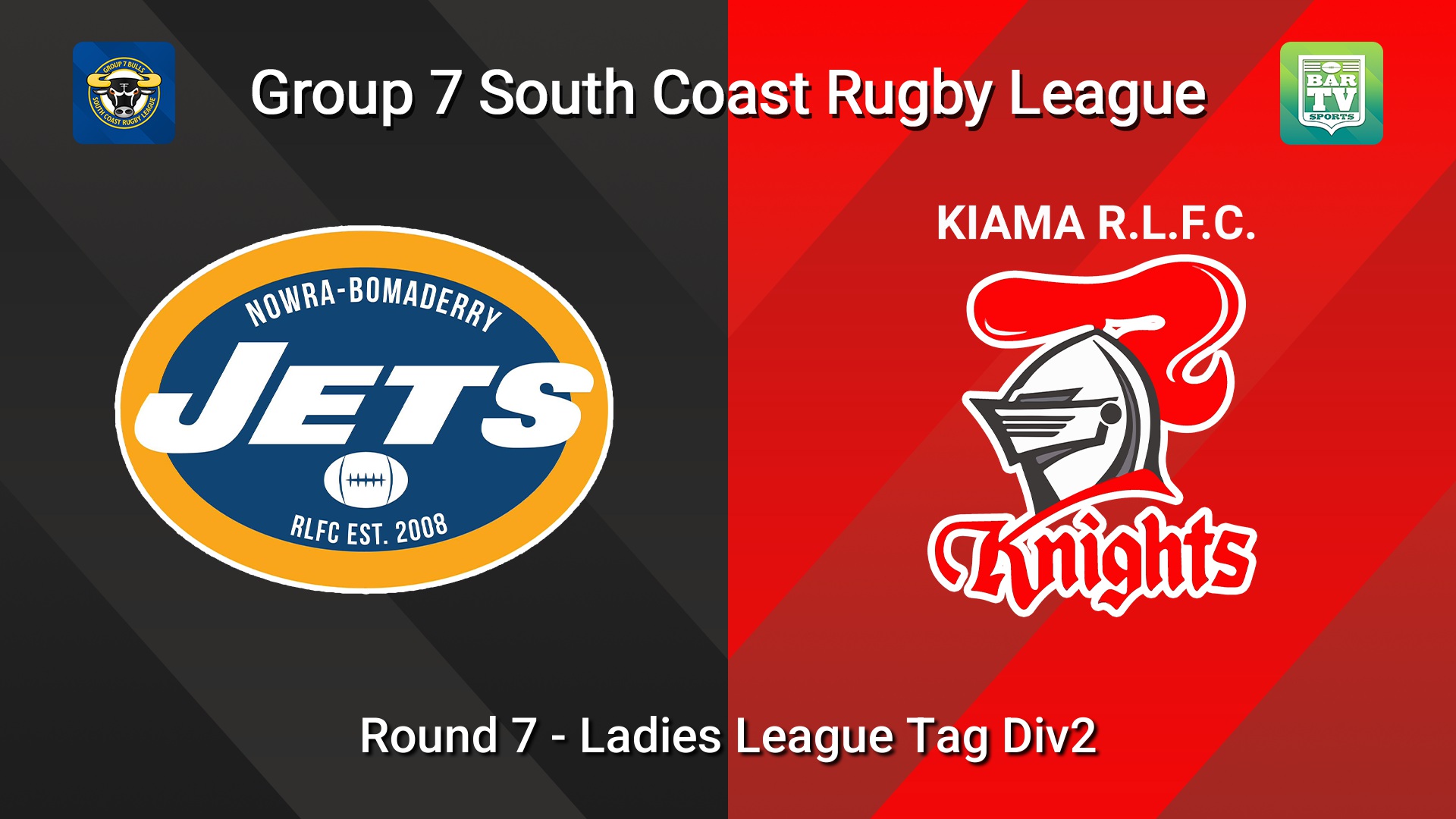 260531-video-South Coast Round 7 - Ladies League Tag Div2 - Nowra-Bomaderry  v Kiama Knights Slate Image