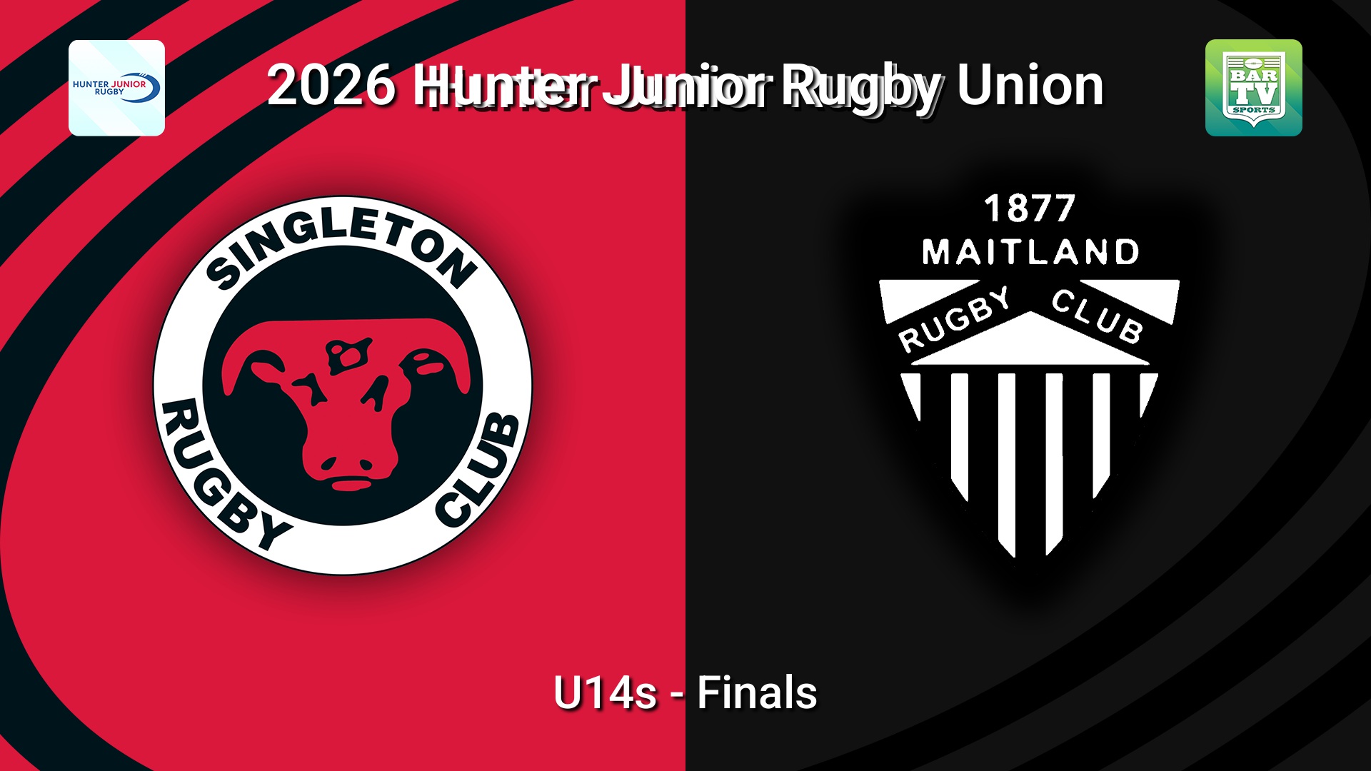 260822-video-Hunter Junior Rugby Union Finals - U14s - Singleton Bulls v Maitland Slate Image