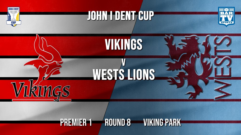John I Dent Round 8 - Premier 1 - Tuggeranong Vikings v Wests Lions Slate Image