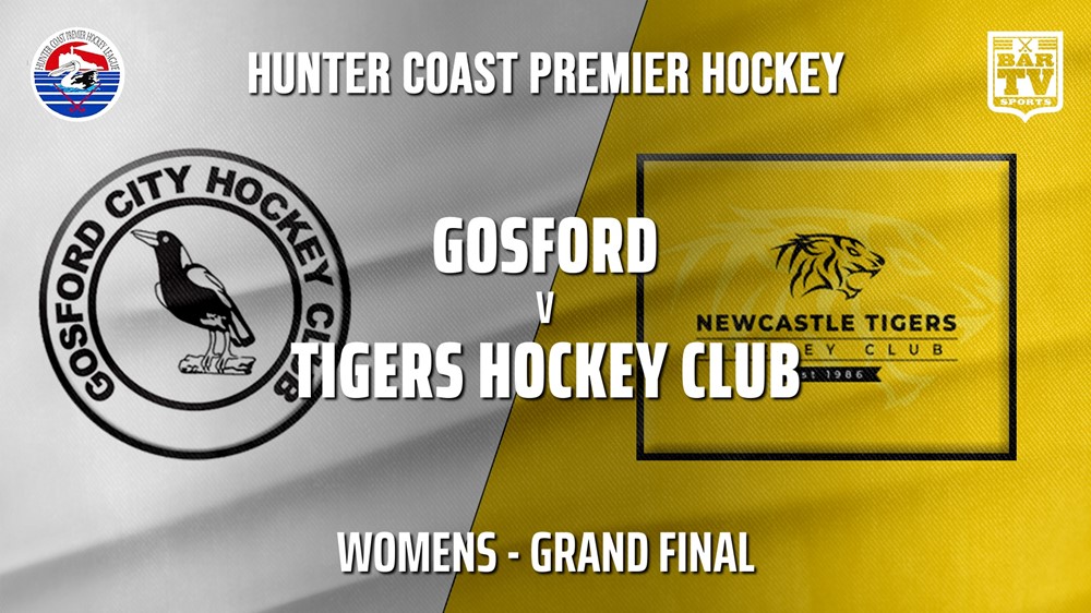 220917-Hunter Coast Premier Hockey Grand Final - Womens - Gosford Magpies v Tigers Hockey Club Slate Image