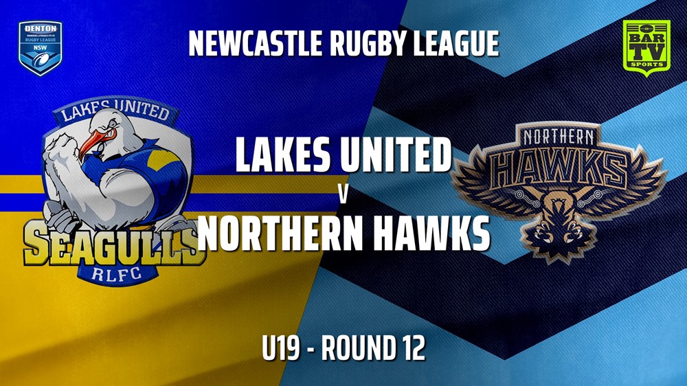 210620-Newcastle Round 12 - U19 - Lakes United v Northern Hawks Slate Image