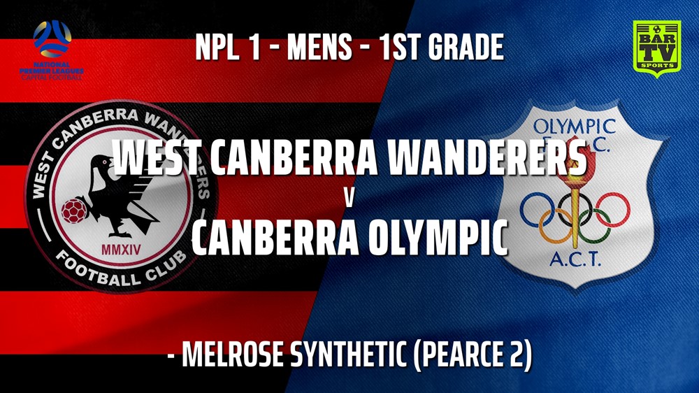 210501-NPL - CAPITAL West Canberra Wanderers v Canberra Olympic FC Slate Image