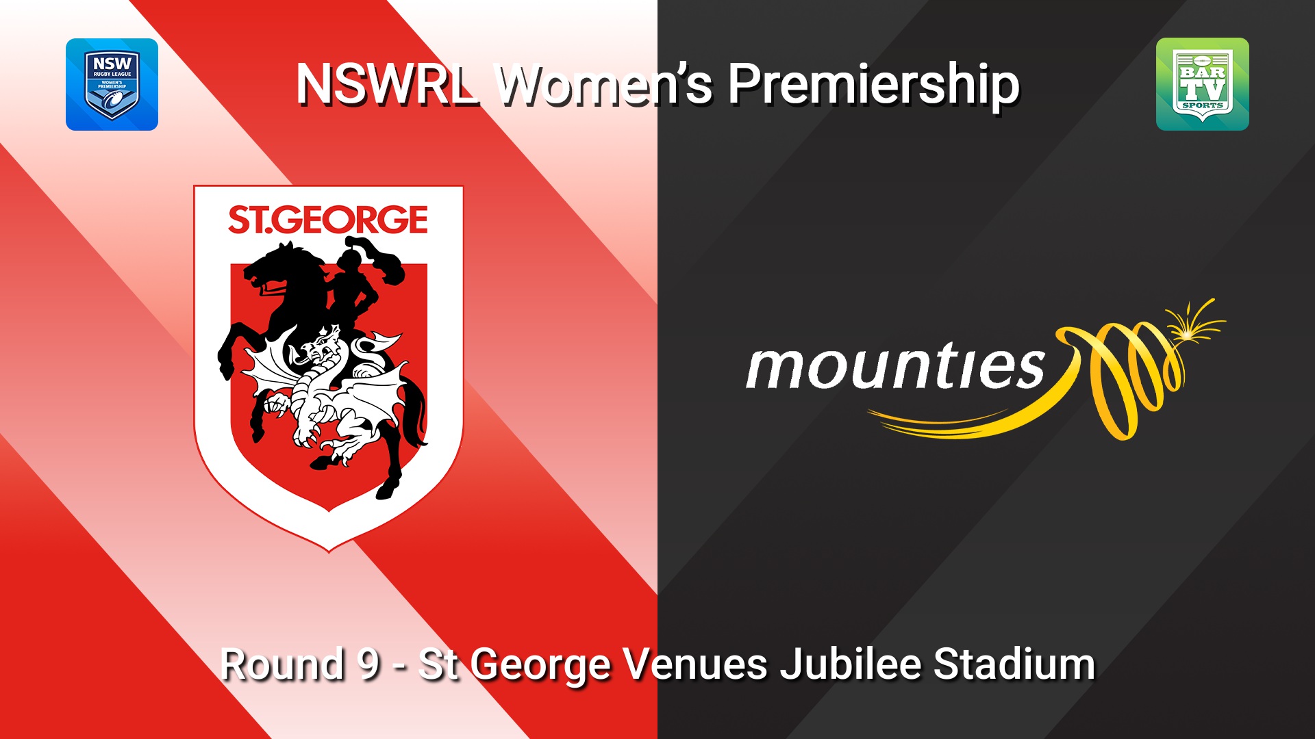 260815-video-NSW Women's Premiership Round 9 - St George DRLFC v Mounties Slate Image
