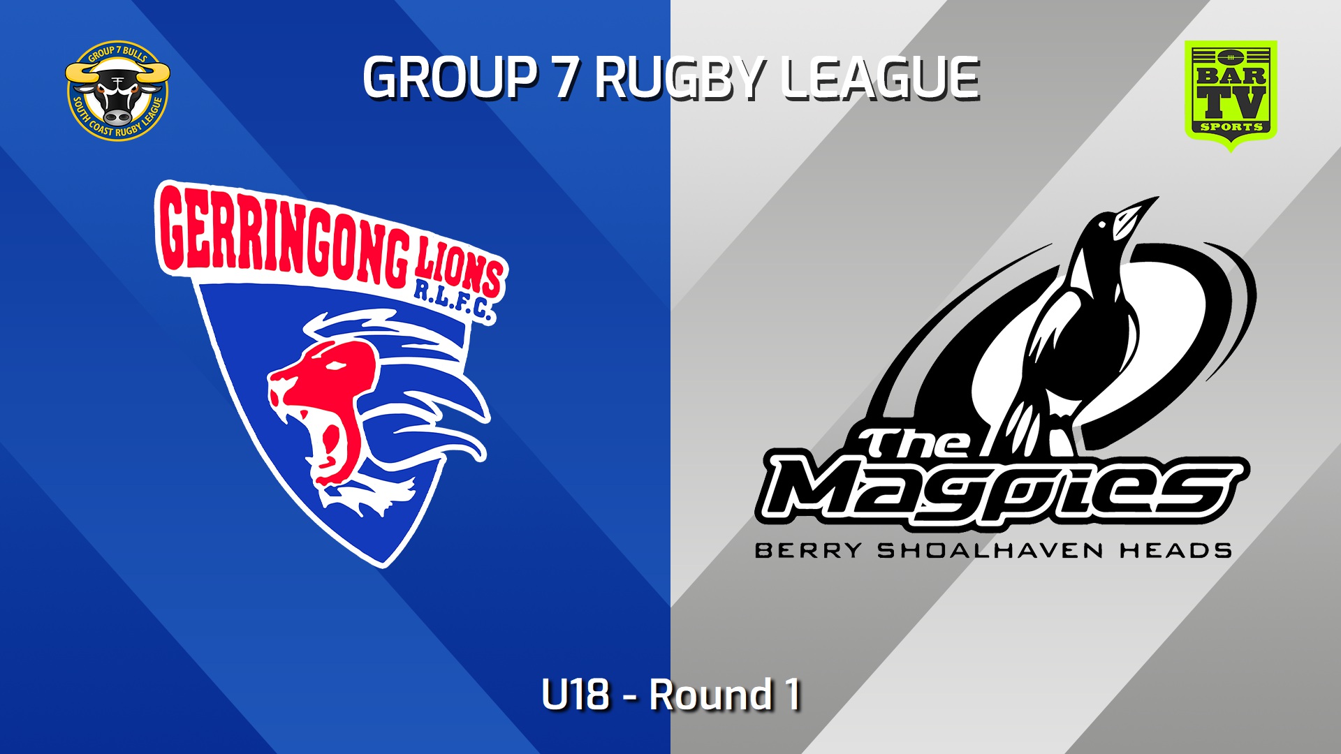 240713-video-South Coast Round 1 - U18 - Gerringong Lions v Berry-Shoalhaven Heads Magpies Slate Image