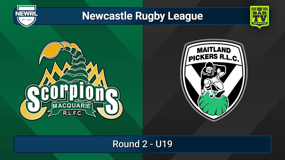 250418-video-Newcastle RL Round 2 - U19 - Macquarie Scorpions v Maitland Pickers Slate Image