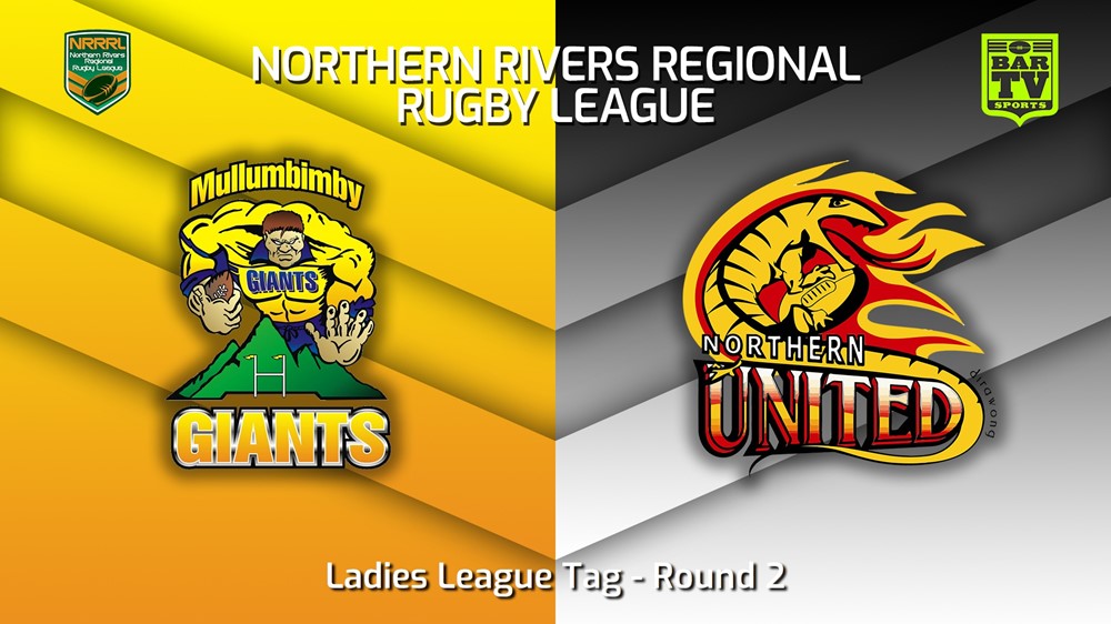 230423-Northern Rivers Round 2 - Ladies League Tag - Mullumbimby Giants v Northern United Slate Image