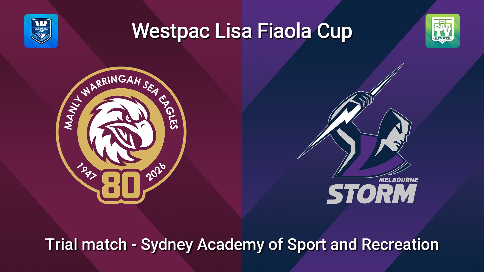 260124-video-Westpac Lisa Fiaola Cup (Metropolitan) Trial match - Manly Warringah Sea Eagles v Melbourne Storm Slate Image