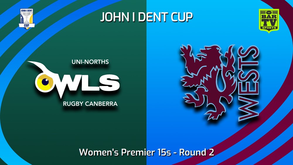 240413-John I Dent (ACT) Round 2 - Women's Premier 15s - UNI-North Owls v Wests Lions Slate Image