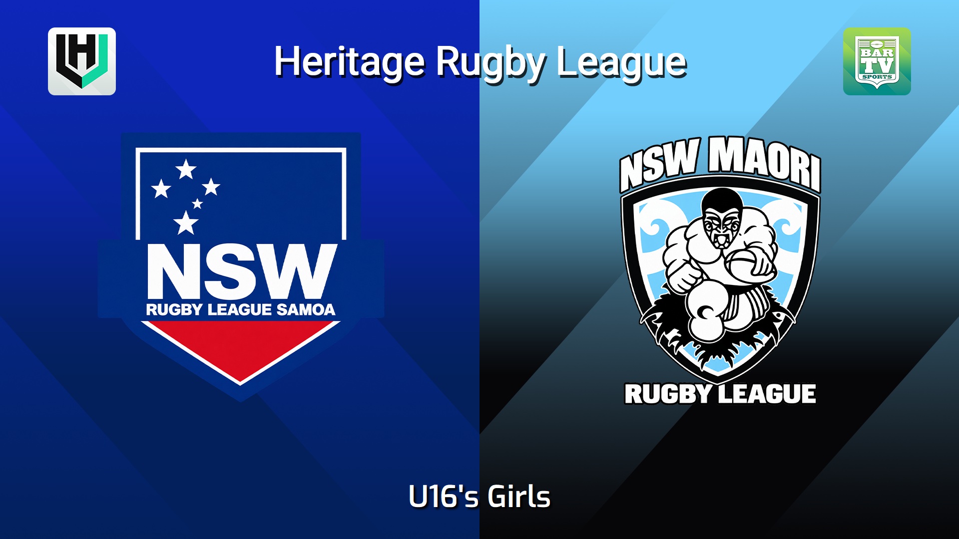 261011-video-Heritage RL U16's Girls - Samoa NSW v Māori RL NSW Slate Image