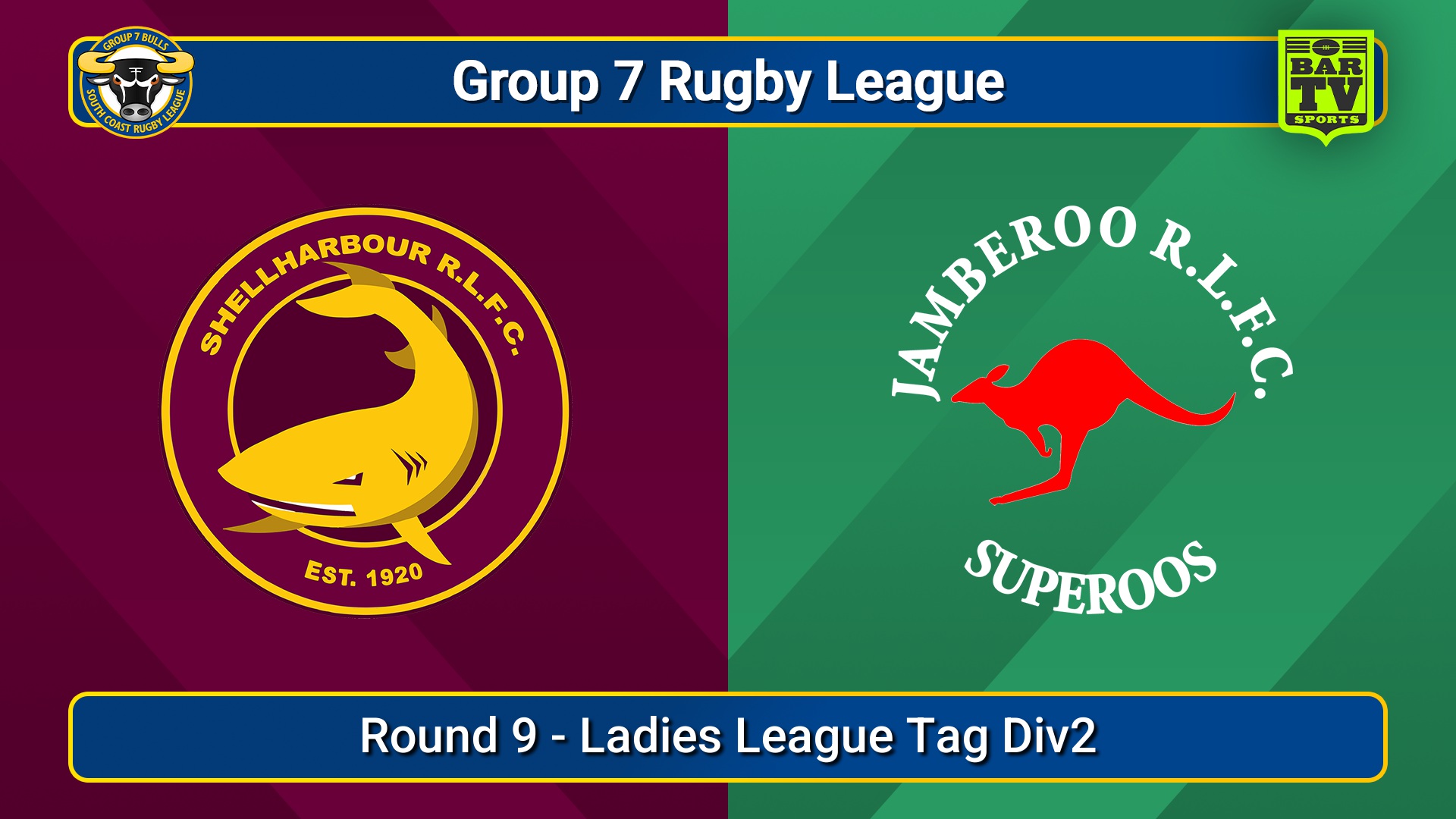 250615-video-South Coast Round 9 - Ladies League Tag Div2 - Shellharbour Sharks v Jamberoo Superoos Slate Image