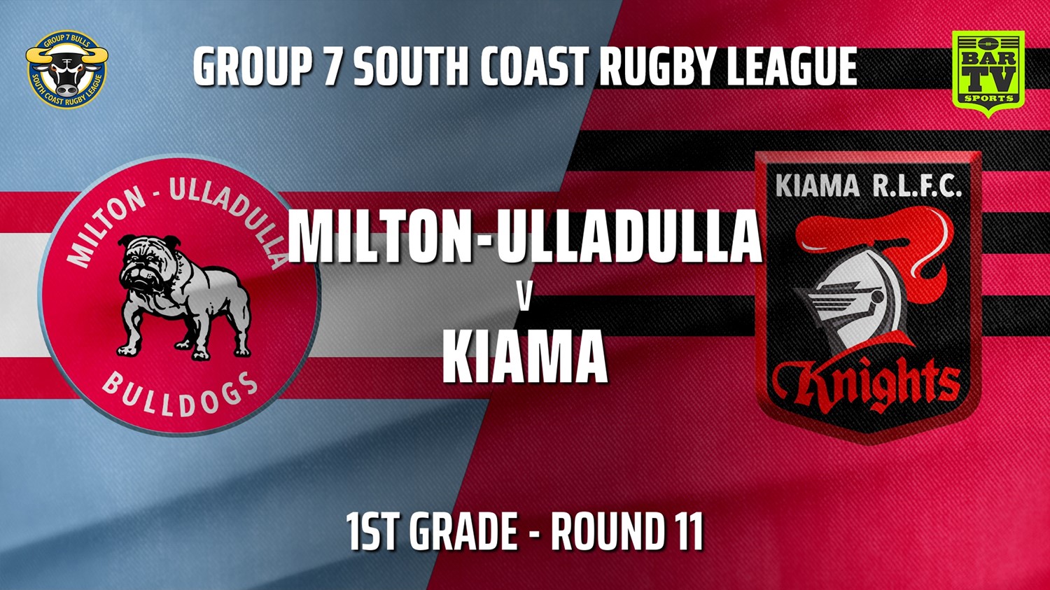 210626-South Coast Round 11 - 1st Grade - Milton-Ulladulla Bulldogs v Kiama Knights Slate Image