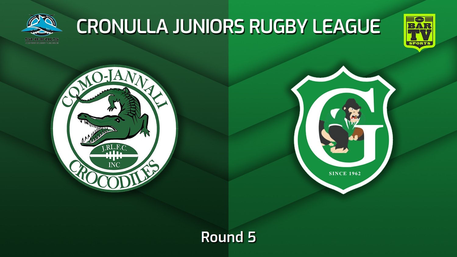 230514-Cronulla Juniors Round 5 - U10 Blues Tag - Como Jannali Crocodiles v Gymea Gorillas Slate Image
