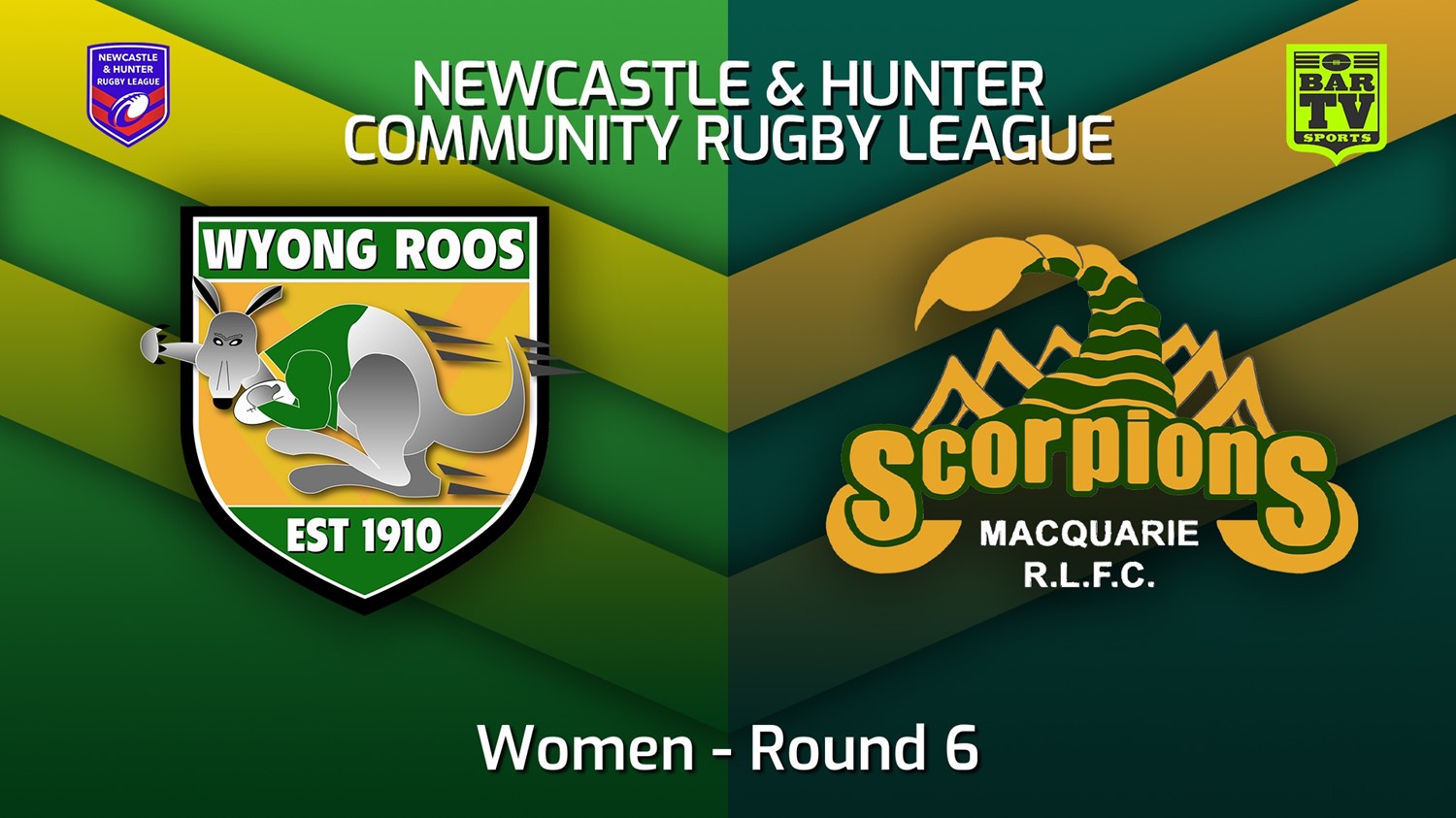220521-NHRL Round 6 - Women - Wyong Roos v Macquarie Scorpions Slate Image