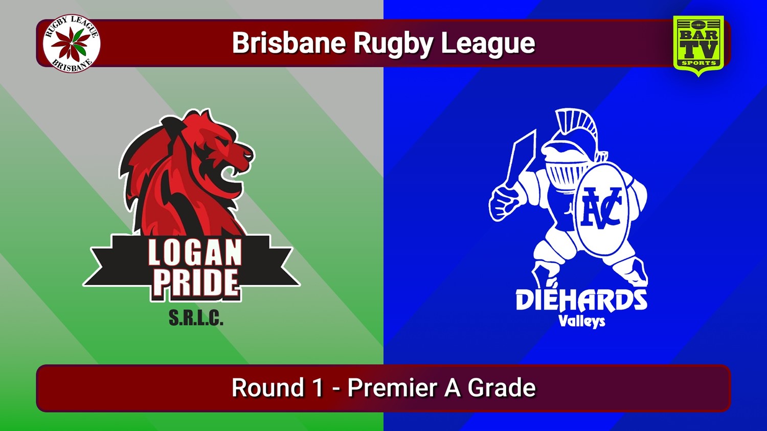 250524-video-BRL Round 1 - Premier A Grade - Logan Pride v Valleys Diehards Slate Image