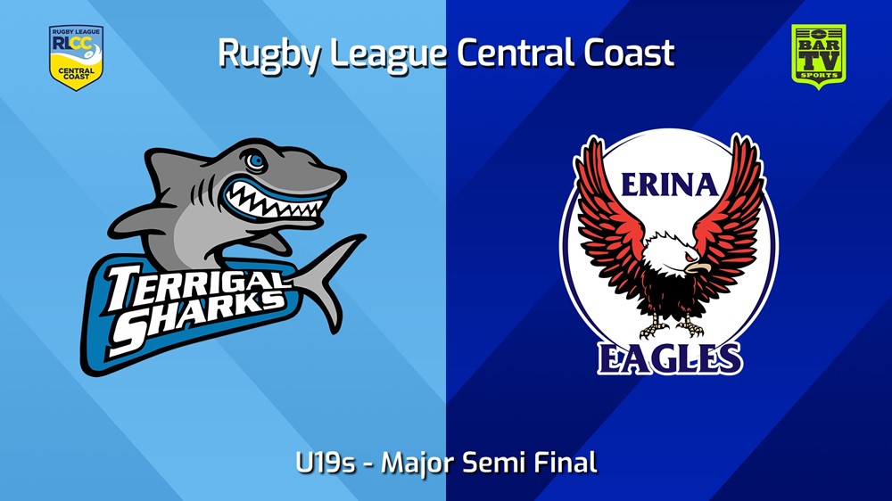 240901-video-RLCC Major Semi Final - U19s - Terrigal Sharks v Erina Eagles Slate Image