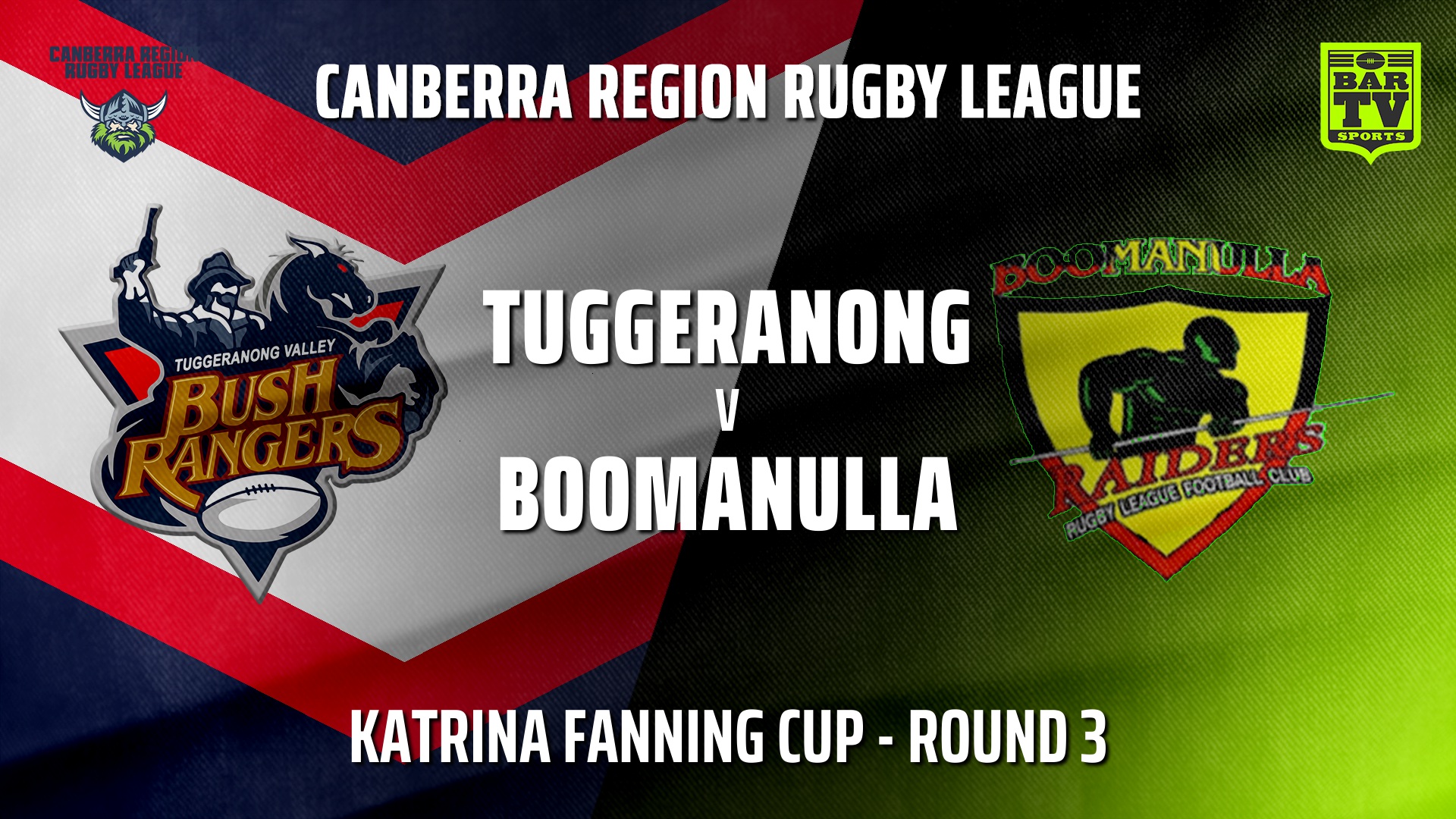 210515-CRRL Round 3 - Katrina Fanning Shield - Tuggeranong Bushrangers v Boomanulla Raiders Slate Image