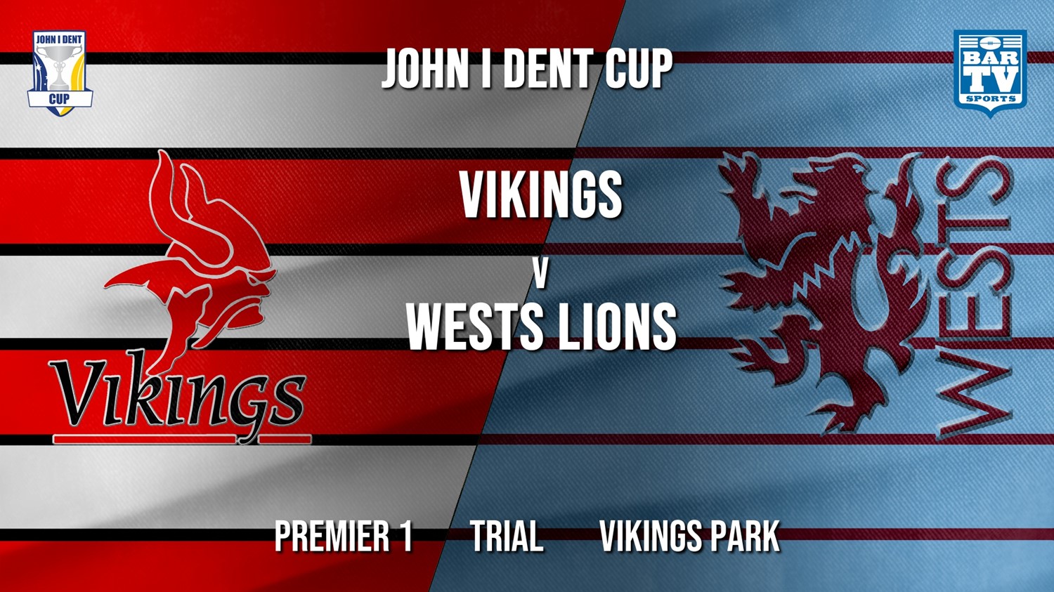 John I Dent Trial - Premier 1 - Tuggeranong Vikings v Wests Lions Slate Image
