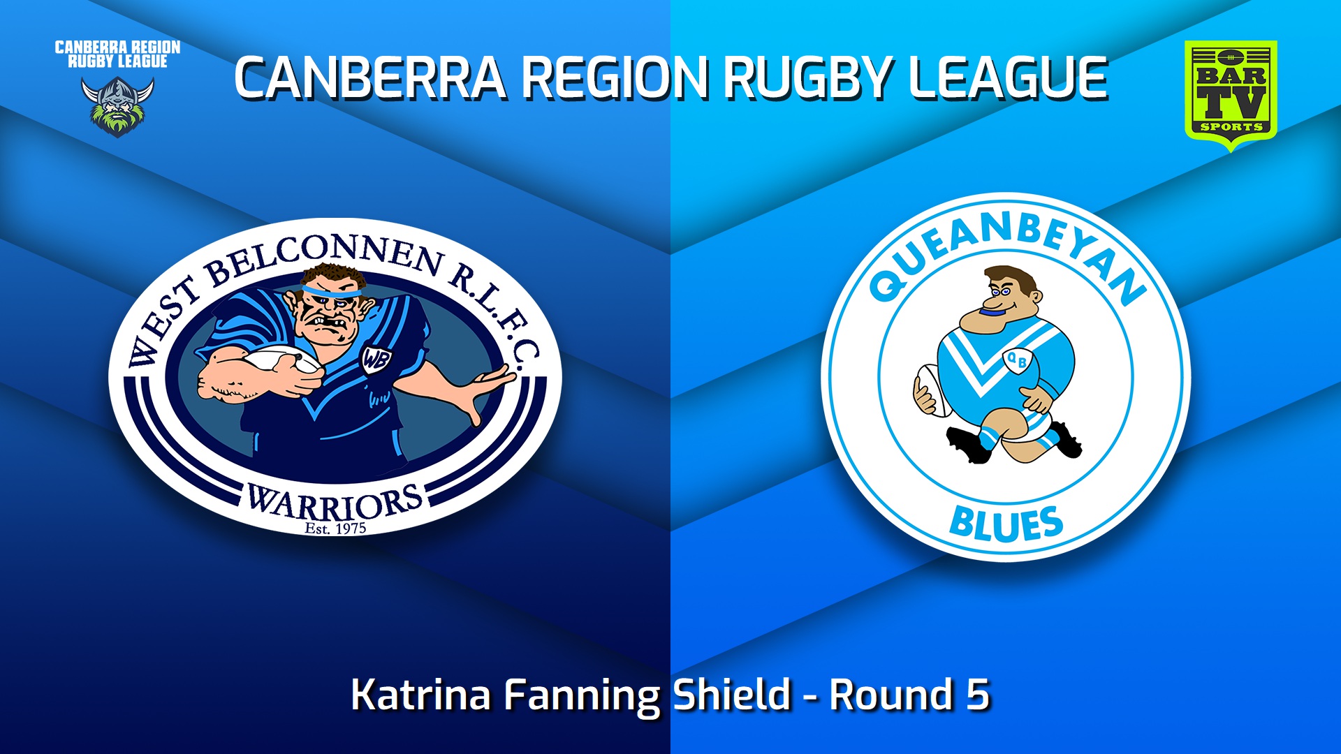 230603-Canberra Round 5 - Katrina Fanning Shield - West Belconnen Warriors v Queanbeyan Blues Slate Image