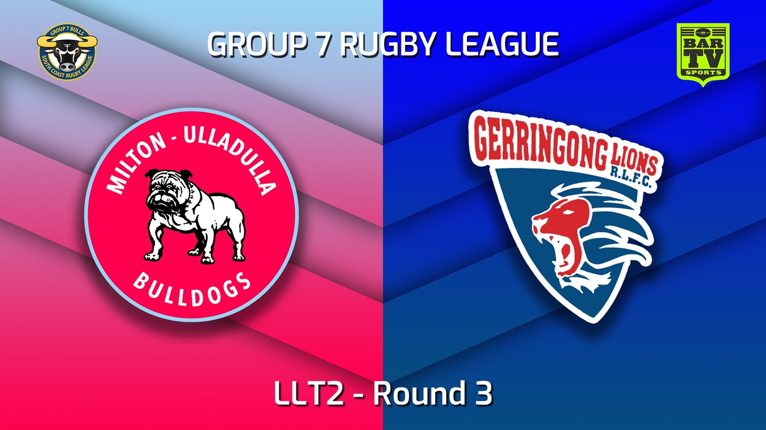 220501-South Coast Round 3 - LLT2 - Milton-Ulladulla Bulldogs v Gerringong Lions Slate Image