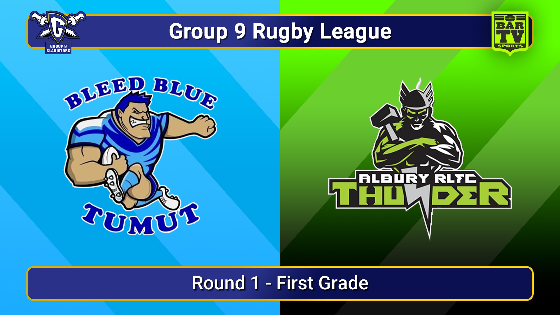 250412-video-Group 9 RL Round 1 - First Grade - Tumut Blues v Albury Thunder Slate Image
