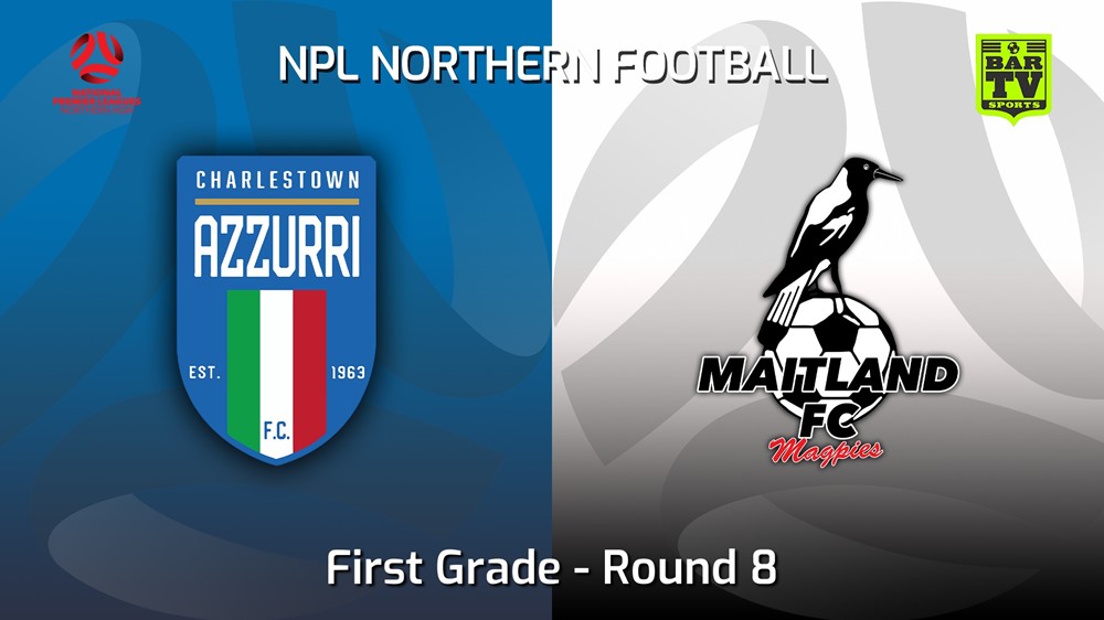 220430-NNSW NPLM Round 8 - Charlestown Azzurri FC v Maitland FC Slate Image