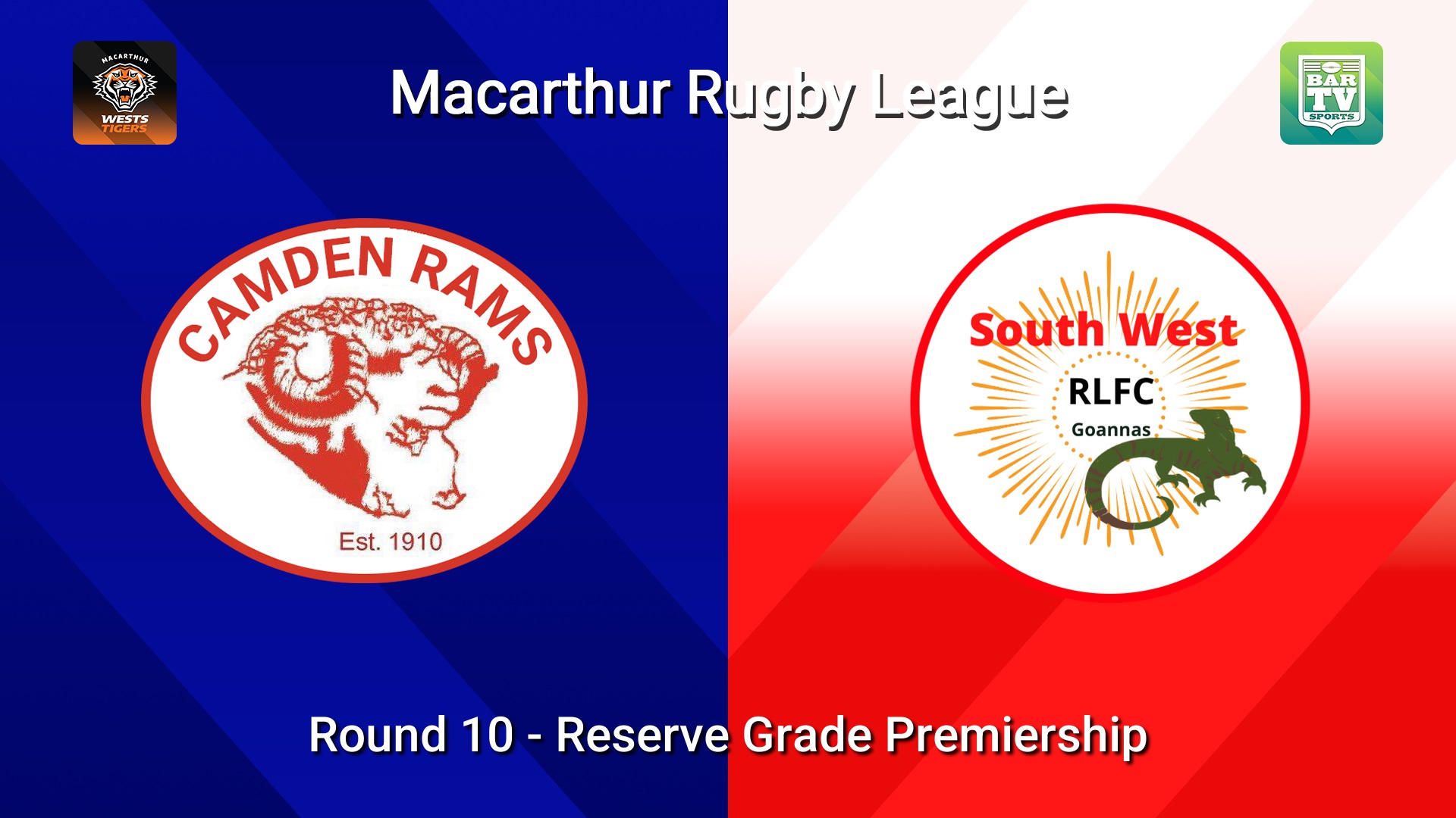 260628-video-Macarthur RL Round 10 - Reserve Grade Premiership - Camden Rams v South West Goannas Slate Image