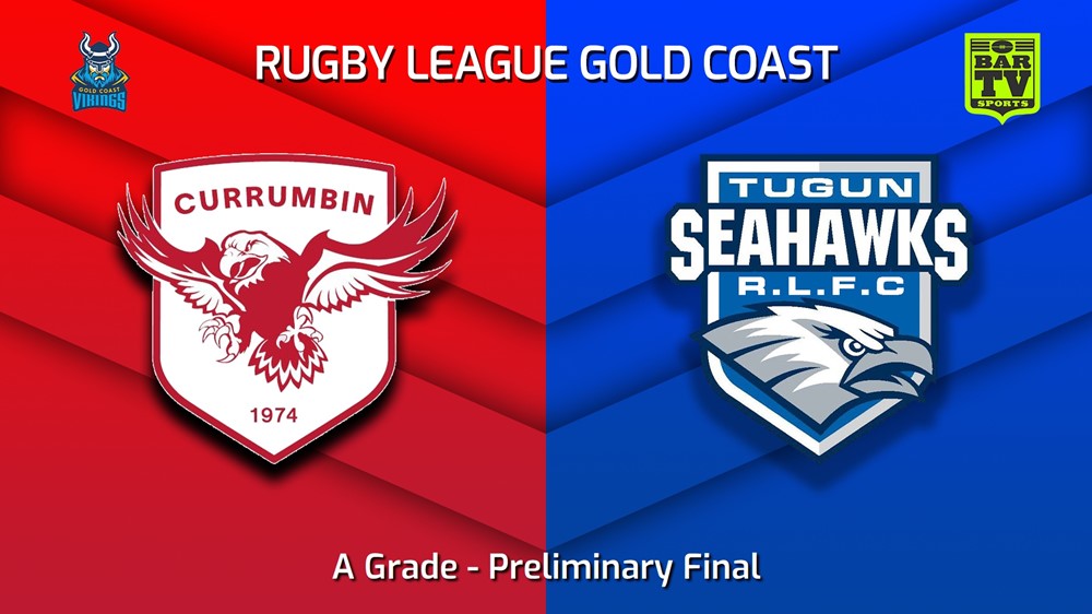 230903-Gold Coast Preliminary Final - A Grade - Currumbin Eagles v Tugun Seahawks Slate Image