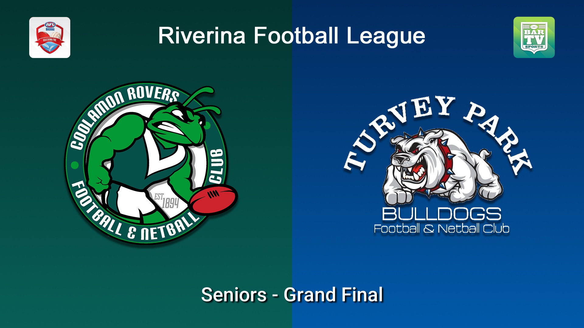 260912-video-Riverina Football League Grand Final - Seniors - Coolamon Rovers v Turvey Park Bulldogs Slate Image